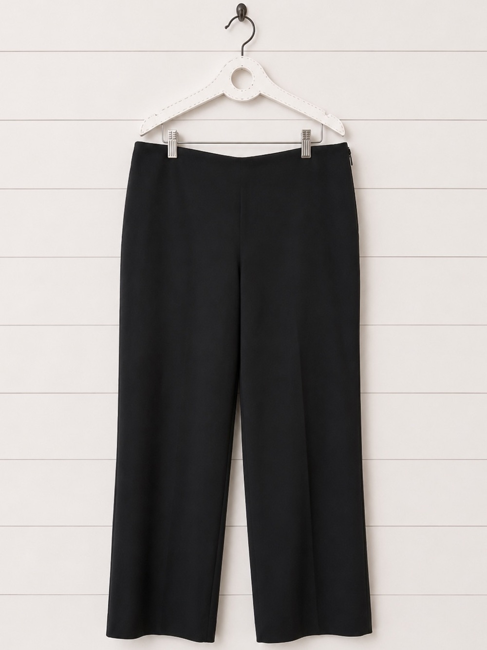 Talbots Black Wide-Leg Dress Pants